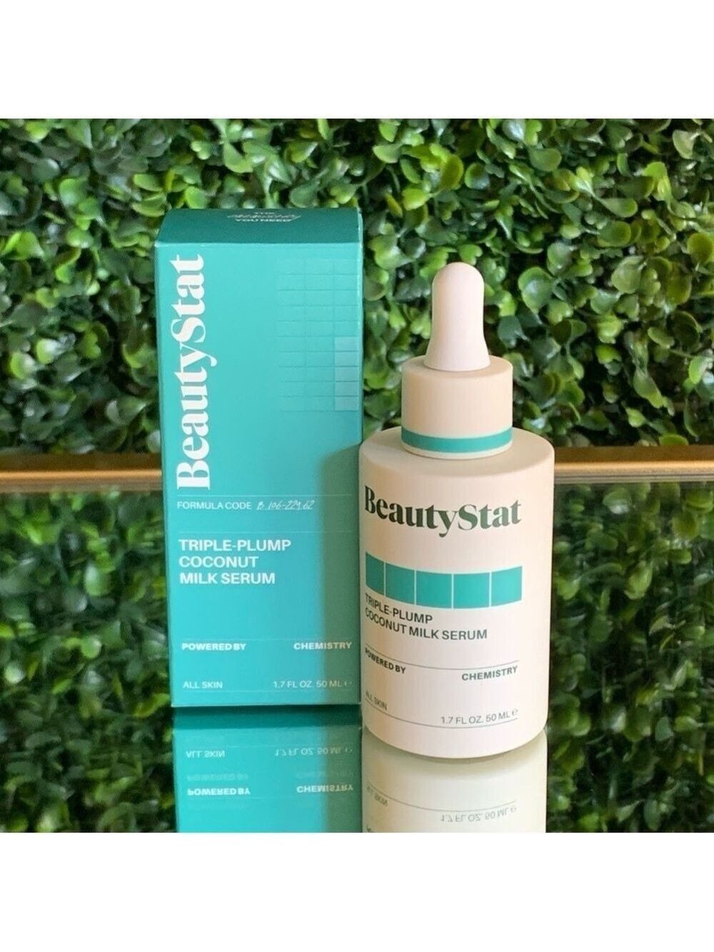 BeautyStat Triple-Plump Coconut Milk Serum Moisturizer | NEW | Beauty Stat